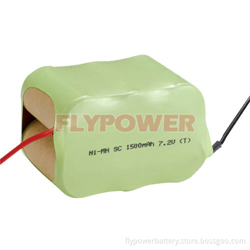 Ni-MH Battery, 7.2V Sc1500mAh High Power Rechargeable Battery Pack (6S of FH-Sc1500P)